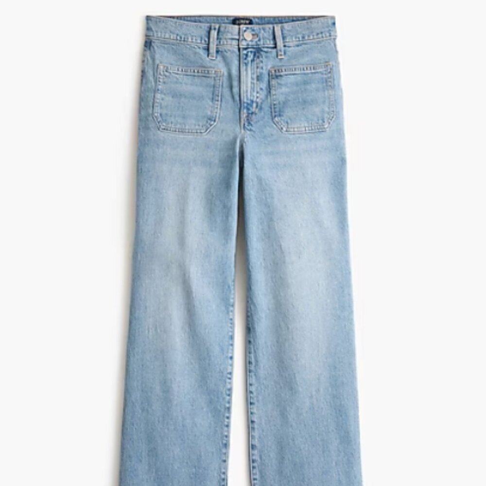 J.Crew Slim wide-leg patch-pocket jean - NWT